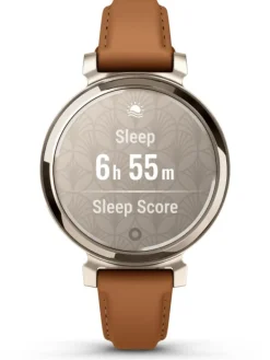 GARMIN Smartwatches | Damenuhren-Lily® 2 Classic, Coyote Tan/Cremegold 010-02839-02