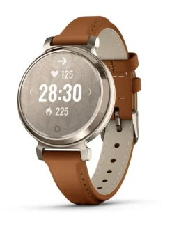 GARMIN Smartwatches | Damenuhren-Lily® 2 Classic, Coyote Tan/Cremegold 010-02839-02