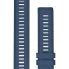GARMIN Uhrenarmbänder-Original Instinct®-Wechselarmband 22 mm, Silikon, Tidal Blue, Schließe - Edelstahl schiefergrau 010-13105-08