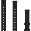 GARMIN Uhrenarmbänder-Original Lily® Quick-Relase 14 mm Silikon, Schwarz, 3-teilig, Schließe - Aluminium cremegold 010-13302-02