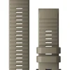 GARMIN Uhrenarmbänder-Original QuickFit®-Armband 26 mm, Silikon, dunkler sandstein, Schließe - Edelstahl schwarz 010-12864-02