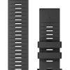 GARMIN Uhrenarmbänder-Original QuickFit®-Armband 26 mm, Silikon, graphit, Schließe - Edelstahl schwarz 010-13281-09