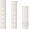 GARMIN Uhrenarmbänder-Original Quick-Relase 20 mm, Silikon, elfenbein, 3-teilig, Schließe - faserverstärktes Polymer 010-12924-80