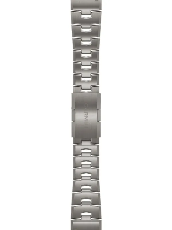 GARMIN Uhrenarmbänder-Original QuickFit®-Armband 26 mm, Titan, titangrau, Schließe - Titan, 010-12864-08