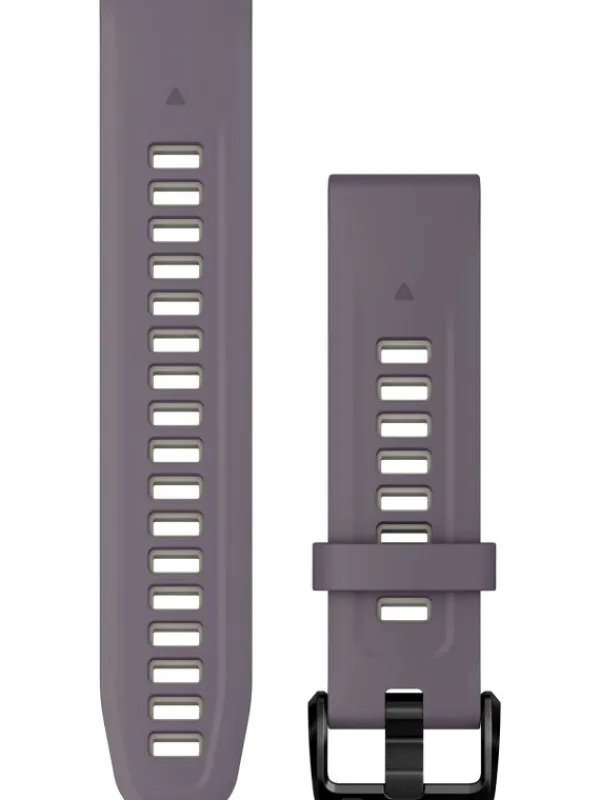 GARMIN Uhrenarmbänder-Original QuickFit®-Armband 20 mm, Silikon, orchidee/heller sand, Schließe - Edelstahl schwarz 010-13279-06