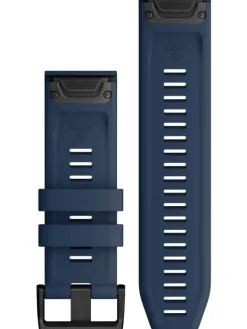 GARMIN Uhrenarmbänder-Original QuickFit®-Armband 26 mm, Silikon, kapitänsblau, Schließe - Edelstahl schwarz 010-13117-31