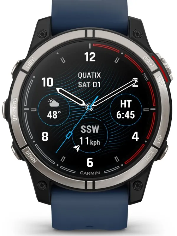 GARMIN Smartwatches | Herrenuhren-quatix® 7 Saphir Amoled Titan 47mm 010-02582-61