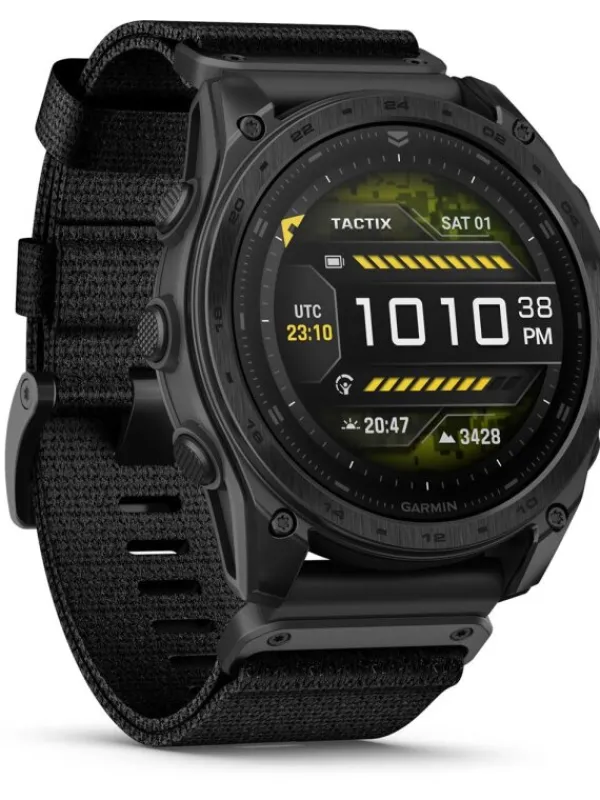 GARMIN Herrenuhren-tactix® 8 - 51 mm AMOLED Sapphire Schwarz Titan DLC 010-03406-01