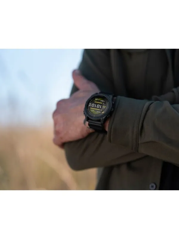 GARMIN Herrenuhren-tactix® 8 - 51 mm AMOLED Sapphire Schwarz Titan DLC 010-03406-01
