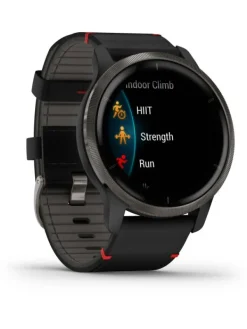 GARMIN Smartwatches | Herrenuhren-Venu® 2 Schwarz/Schiefer 010-02430