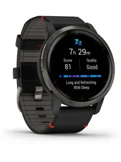 GARMIN Smartwatches | Herrenuhren-Venu® 2 Schwarz/Schiefer 010-02430