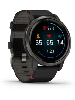 GARMIN Smartwatches | Herrenuhren-Venu® 2 Schwarz/Schiefer 010-02430