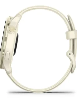 GARMIN Smartwatches | Herrenuhren-vívoactive® 6 Bone/Lunargold Aluminium 010-02985-01