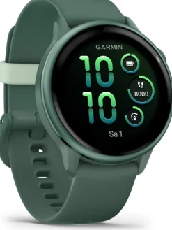 GARMIN Smartwatches | Herrenuhren-vívoactive® 6 Jaspisgrün/Jaspisgrün Metallic Aluminium 010-02985-02