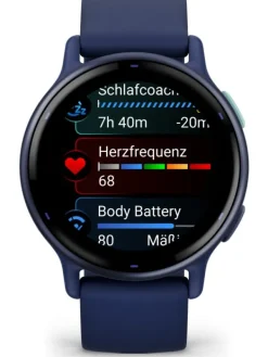 GARMIN Smartwatches | Herrenuhren-vívoactive® 5, 42mm, Königsblau/Blau Metallic 010-02862-12