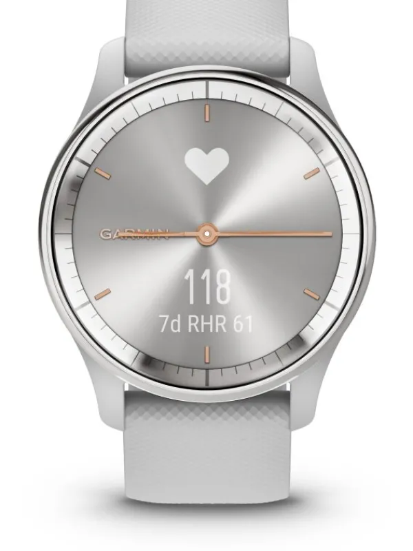 GARMIN Smartwatches | Herrenuhren-vívomove® Trend, Hellgrau/Silber 010-02665-03