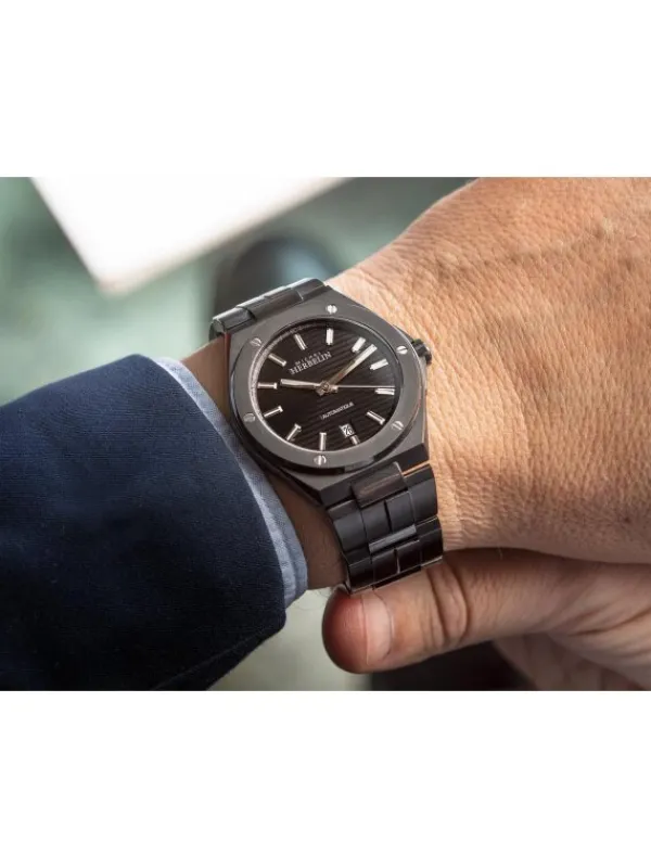 HERBELIN Herrenuhren-CAP CAMARAT Automatic 1645/BN14