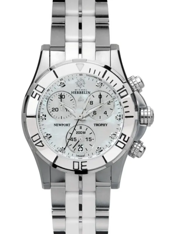 HERBELIN Damenuhren-NEWPORT TROPHY GRAND SPORT 34596/W89BW