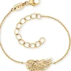 HERZENGEL Kinderschmuck-Armband Flügel Goldf. HEB-WING-01-G