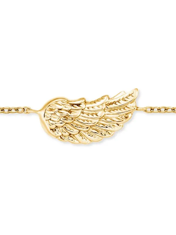 HERZENGEL Kinderschmuck-Armband Flügel Goldf. HEB-WING-01-G