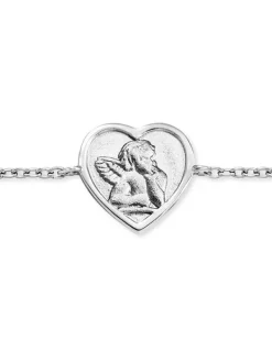 HERZENGEL Kinderschmuck-Kinder Armband Angeli-Herz Silber HEB-ANGELI-HEART