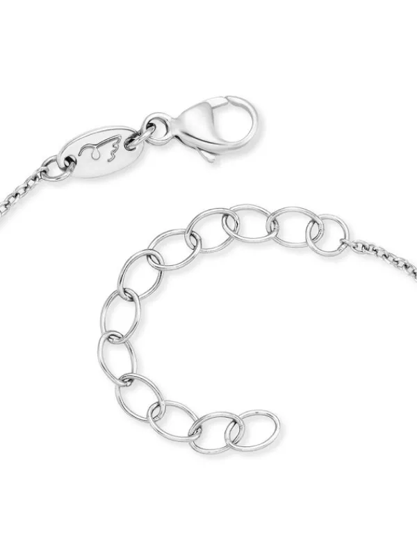 HERZENGEL Kinderschmuck-Mädchen Armband Herzflügel Silber HEB-HEARTWING