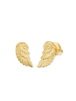 HERZENGEL Kinderschmuck-Mädchen Ohrstecker mit Herzflügel HEE-WING-G