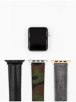 HIRSCH Diverse Teile | Uhrenarmbänder-Adapter Apple Watch black AD10005