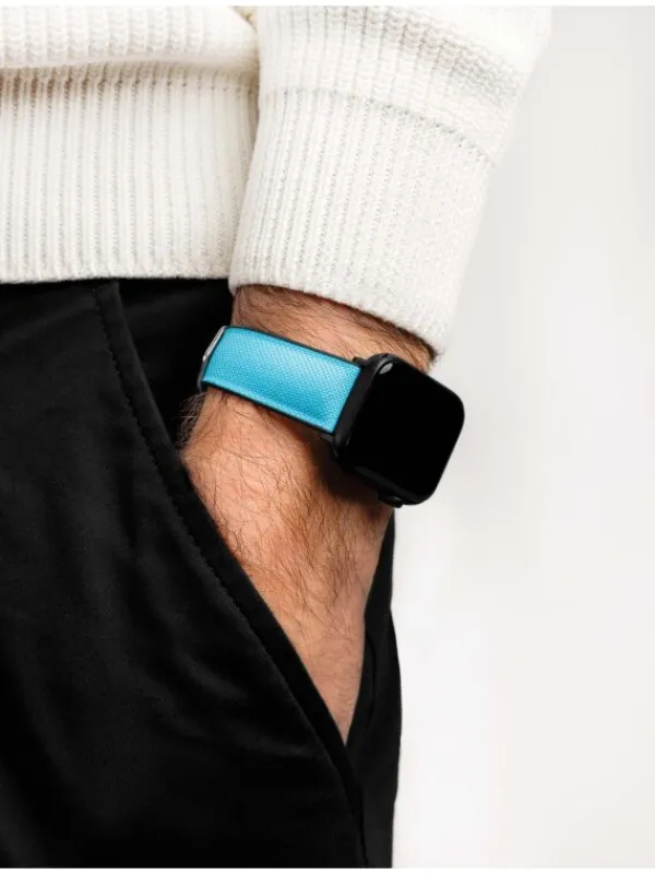 HIRSCH Uhrenarmbänder | Zubehör-Arne, türkis 0925090083