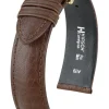 HIRSCH Uhrenarmbänder-Camelgrain, dunkelbraun 01009015