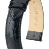 HIRSCH Uhrenarmbänder | Zubehör-Crocograin schwarz 12302850