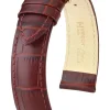 HIRSCH Uhrenarmbänder-Duke, burgunder 01028060