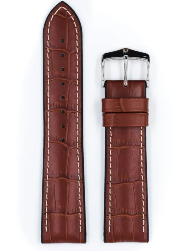 HIRSCH Uhrenarmbänder | Zubehör-George, goldbraun 0925128070