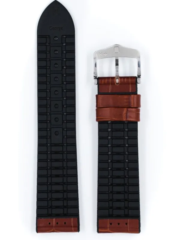 HIRSCH Uhrenarmbänder | Zubehör-George, goldbraun 0925128070