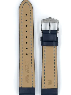 HIRSCH Zubehör-Heavy Calf, blau, L, 22 mm/18 mm 02475080-2-22