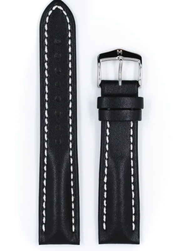 HIRSCH Uhrenarmbänder | Zubehör-Heavy Calf, schwarz 01475050