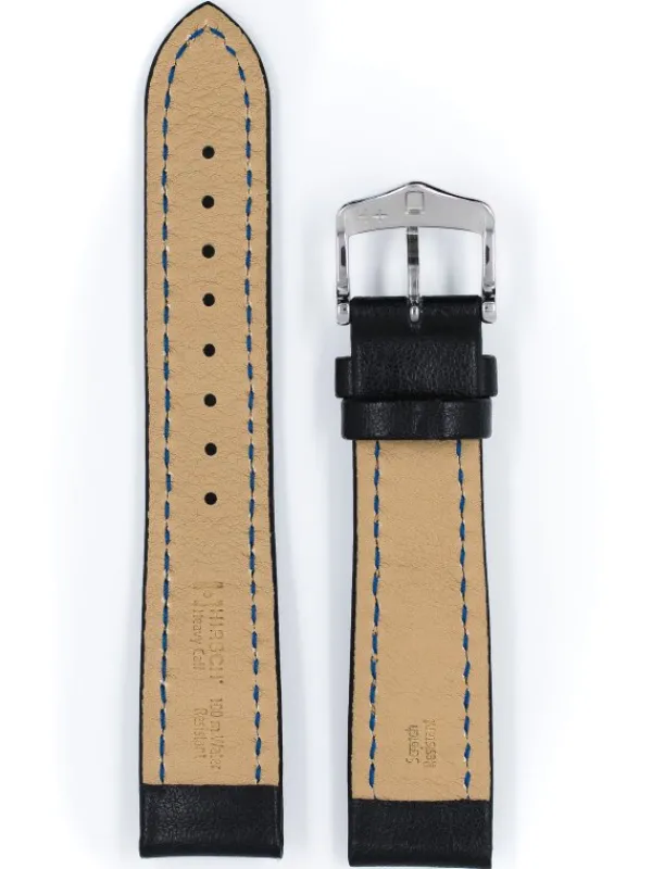 HIRSCH Uhrenarmbänder | Zubehör-Heavy Calf, schwarz 01475050