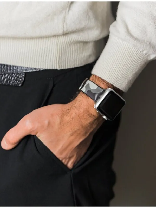 HIRSCH Uhrenarmbänder | Zubehör-John, grau 0925088030