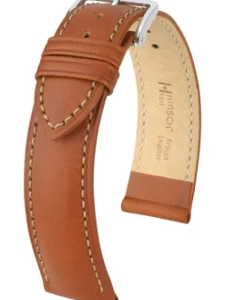 HIRSCH Uhrenarmbänder-Kent, goldbraun 01002070
