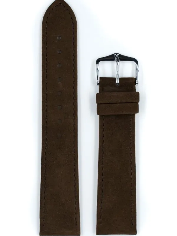 HIRSCH Uhrenarmbänder | Zubehör-Osiris Nubuk, braun 03433110