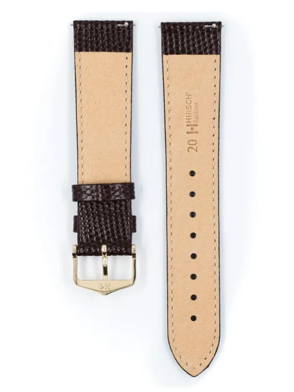 HIRSCH Uhrenarmbänder | Zubehör-Rainbow, braun 12322610