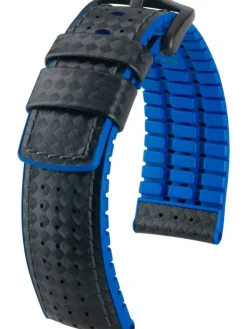 HIRSCH Uhrenarmbänder | Zubehör-Robby schwarz / blau 0918094050
