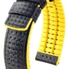 HIRSCH Uhrenarmbänder | Zubehör-Robby, schwarz / gelb 0917294050