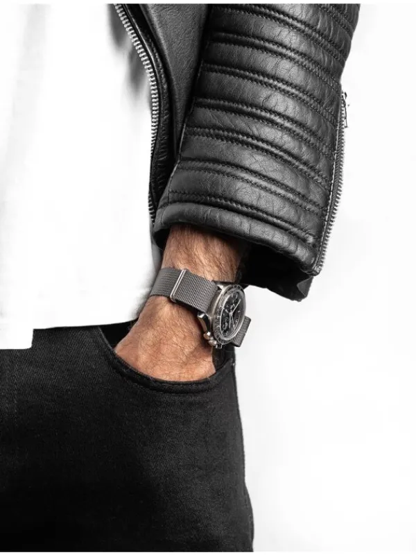 HIRSCH Uhrenarmbänder | Zubehör-Rush Recycle grau 40506030