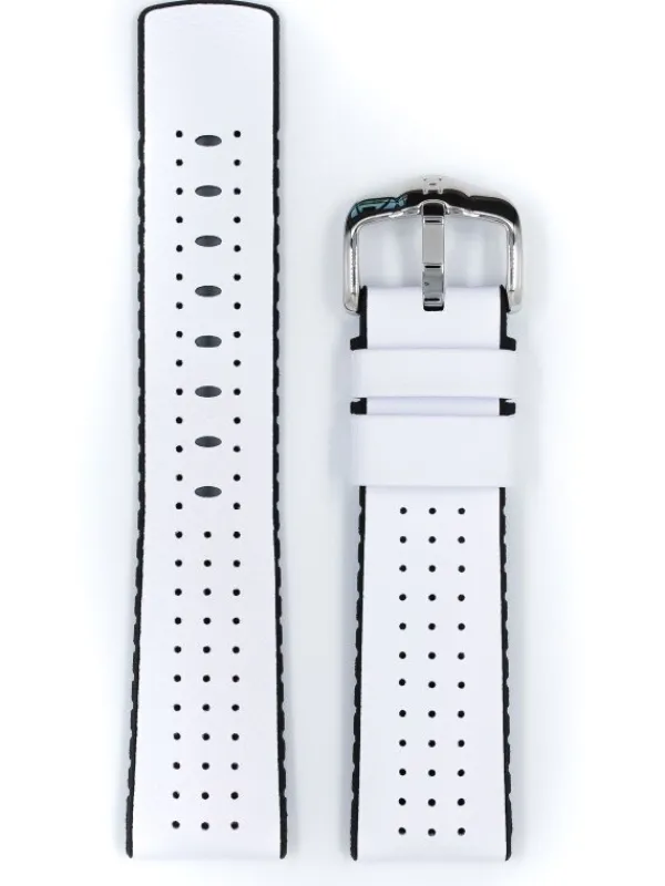 HIRSCH Uhrenarmbänder | Zubehör-Tiger, weiß 0915075000