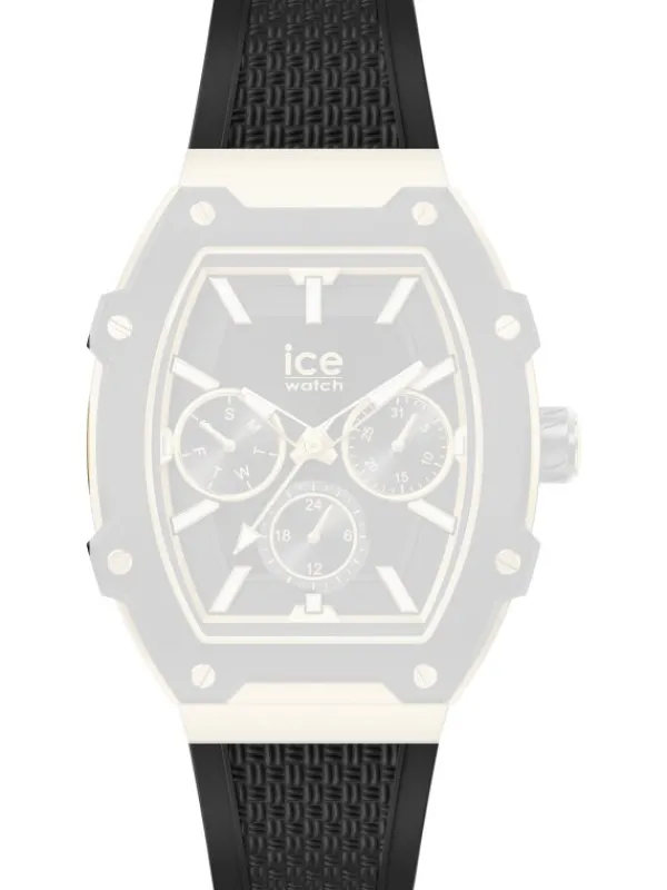 Ice Watch Uhrenarmbänder | Damenuhren-Band - Boliday - Black - 16mm B023982