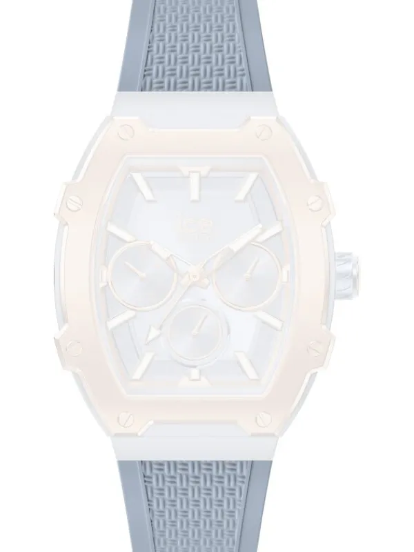 Ice Watch Uhrenarmbänder | Damenuhren-Band - Boliday - Blue - 16mm B023986