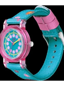 Ice Watch Kinderuhren-ICE learning - Pink flowers - XS28 - 3H 024497