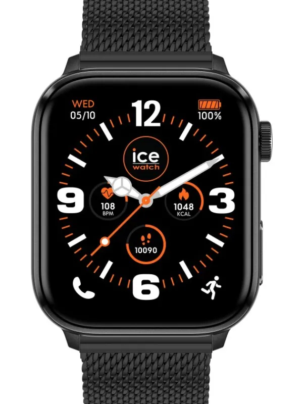 Ice Watch Herrenuhren | Damenuhren-ICE smart 3.0 - Black - Milanese - 1.78 AMOLED - GPS 024300