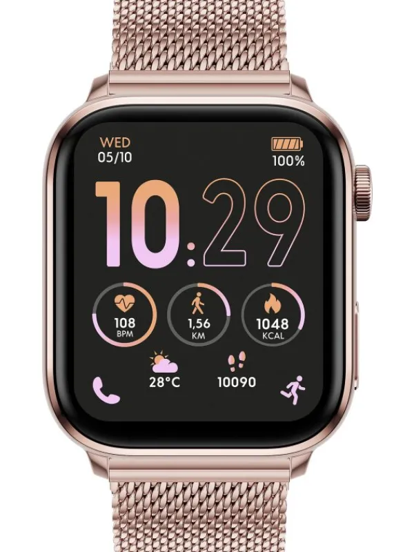 Ice Watch Smartwatches | Damenuhren-ICE smart 3.0 - Rose gold - Milanese - 1.78 AMOLED - GPS 024304